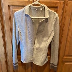 Light weight gray boutique jacket.